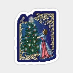 A Vintage Christmas Magnet