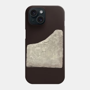 The Holy grail tablet_ Phone Case