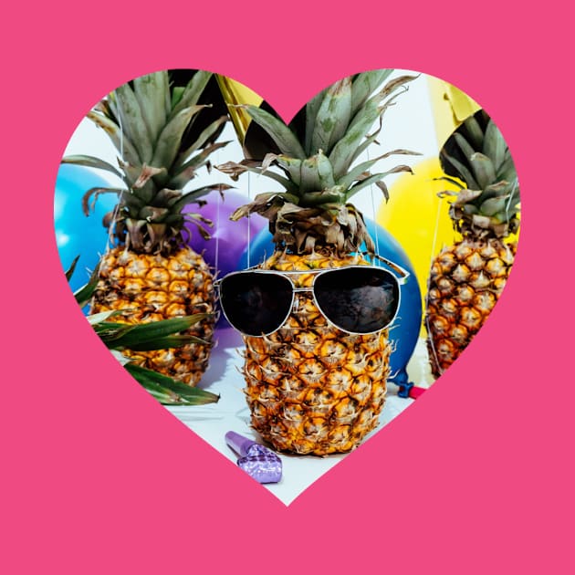 Pineapple Party by HeartTees