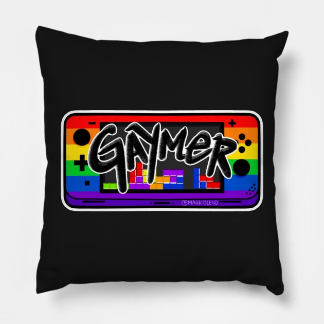gaymer Pillow by magicblend