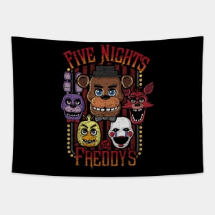 Five Night's at Freddy's Vintage Style Tapestry