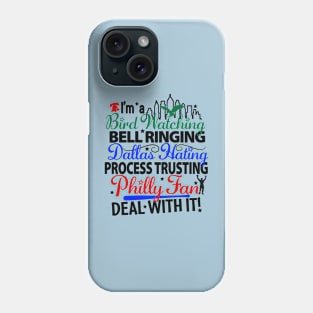 Funny Philly Sports Fan Bird Watching Love Philly Favorite Phone Case