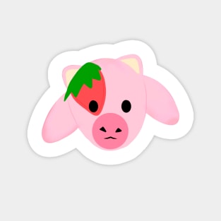 Strawberry cow    -  cottagecore Magnet