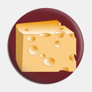 Swiss Cheese Pin