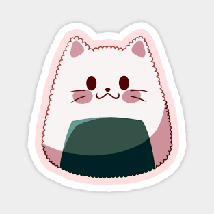 Onigiri Cat Magnet