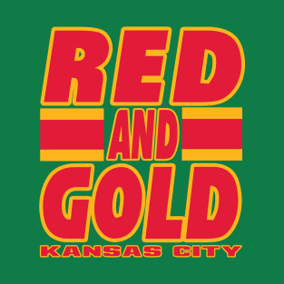 KC LYFE Red and Gold Kansas City T-Shirt