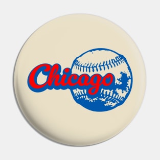 Chicago Baseball Pin