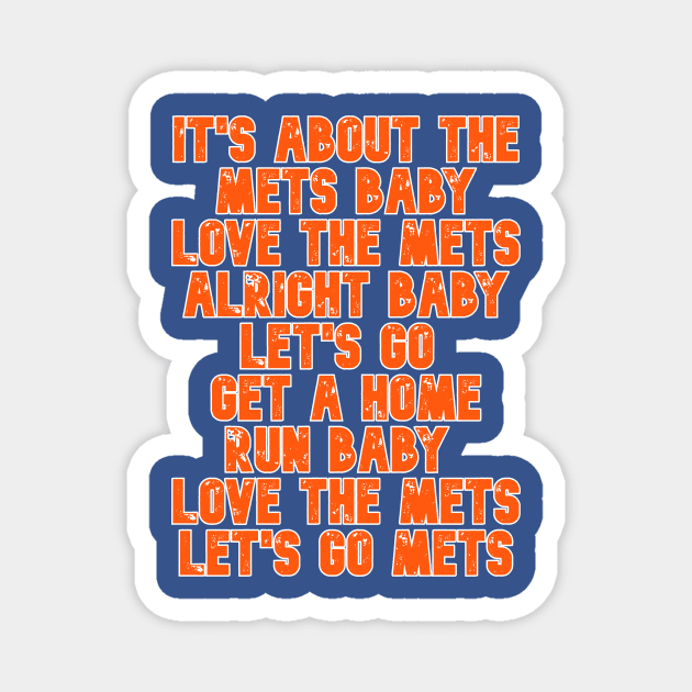 MashCo It's About The Mets Baby Long Sleeve T-Shirt