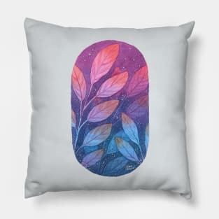 Night leaves Pillow