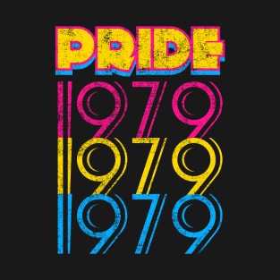 40th Birthday Gift Shirt - Pride 1979 - Pansexual T-Shirt