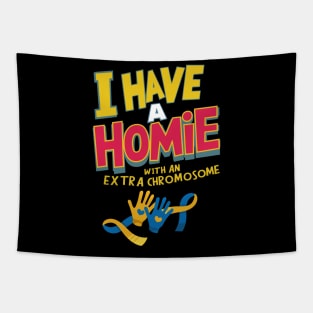 Extra Chromie Homie - Down Syndrome Awareness Tapestry