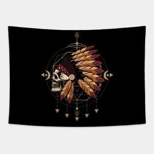 Native American Indian Heritage Tapestry