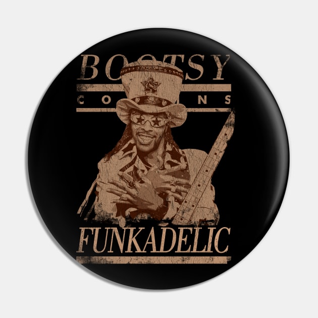 Bootsy Funkadelic Pin by PONGEISM STRIPEYE