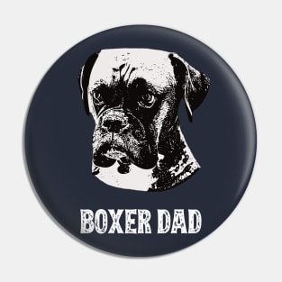 Boxer Dad Pin