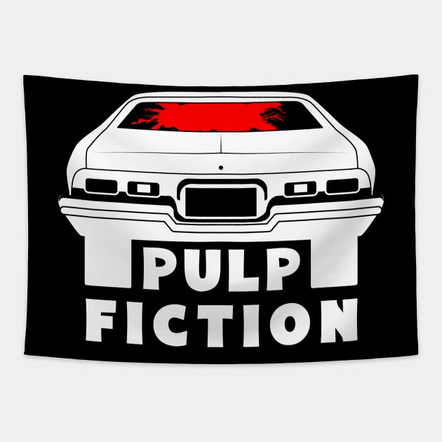 Pulp Fiction Tapestry by Glap