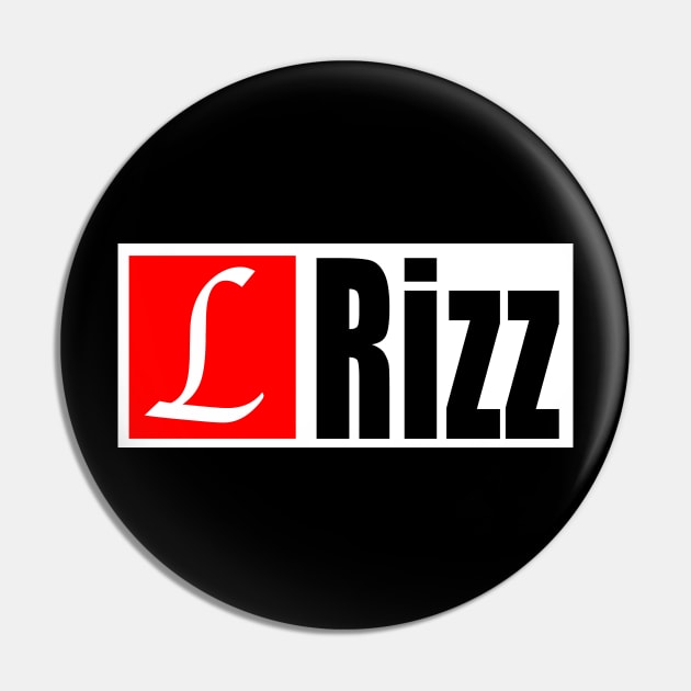 L Rizz Pin by Akima Designs