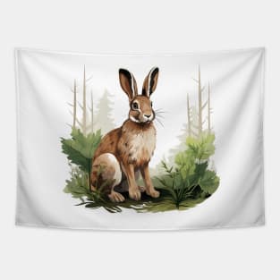 Wild Rabbit Tapestry