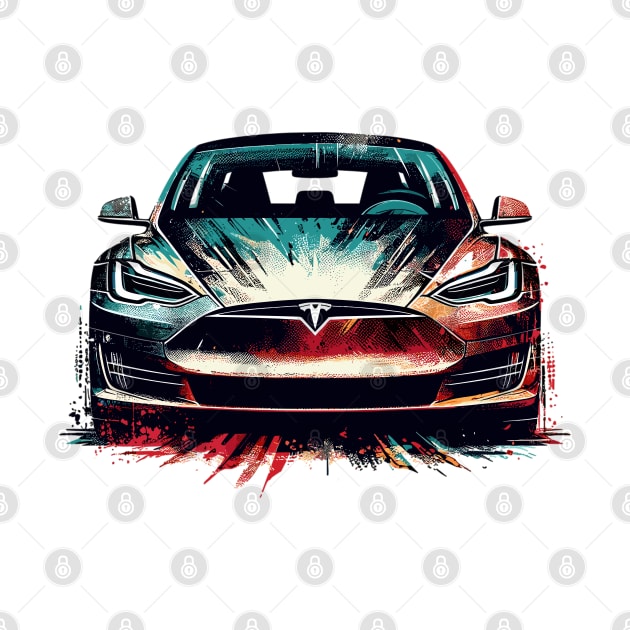 Tesla Model S by Vehicles-Art