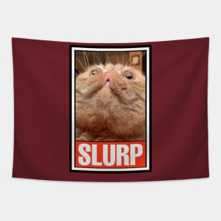 RUFUS the SLURPY CAT! Tapestry