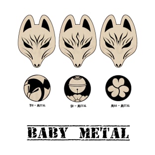 wolf baby metal T-Shirt