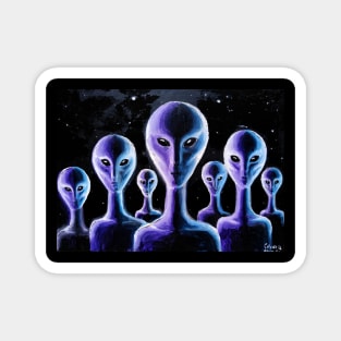 Aliens Magnet