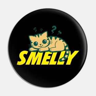 Funny Smelly Cat Cute Gift For Cat Lovers Pin