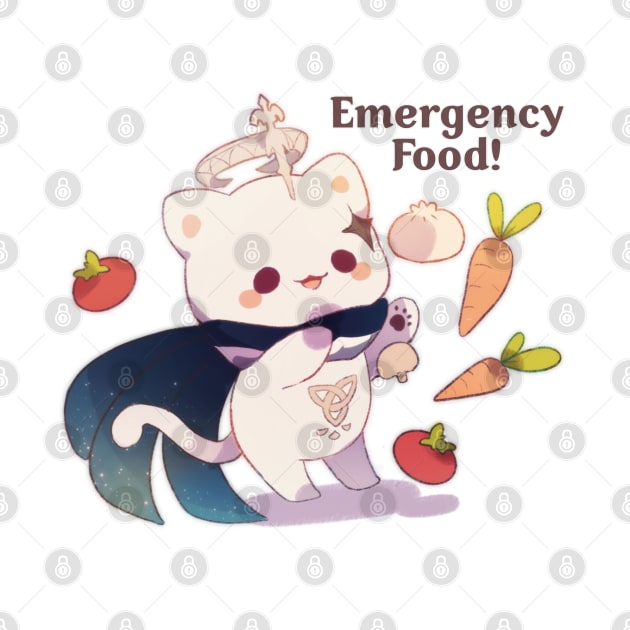 Paimon Emergency Food by Cremechii