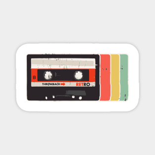 Vintage Retro Mixtape Cassette Magnet