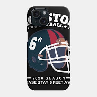 2020 NFL Houston Texans Spirit Stay 6ft Away Phone Case