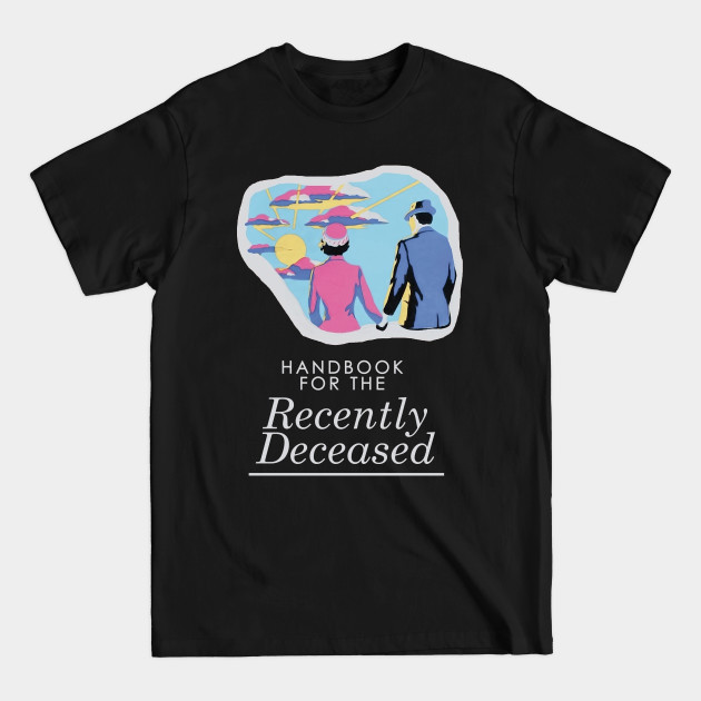 Disover Handbook For The Recently Deceased - Dark, non-distressed - Beetlejuice - T-Shirt