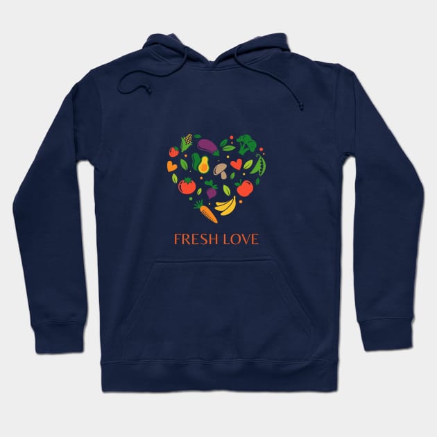 Fresh Hoods Love Hoodie