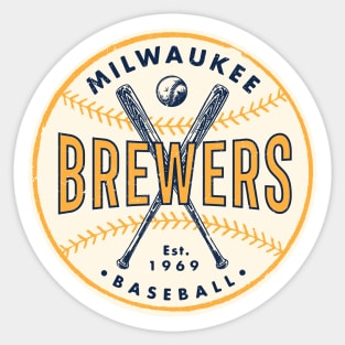 Milwaukee Brewers - Jersey Logo (2020) - Baseball Sports Vector