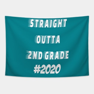 Straight outta 2nd Grade 2020 Tapestry