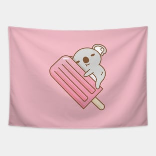 koala and pink ice pop Tapestry