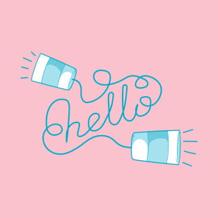 Hello Cup Phone T-Shirt