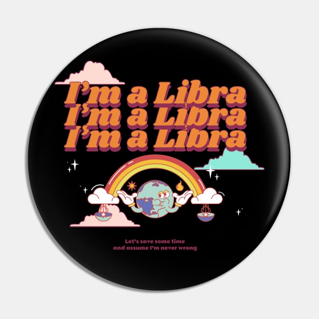 Libra Pin by JonesCreations