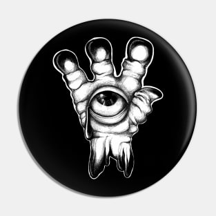 Alien Hand Pin