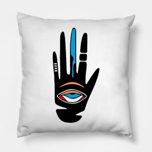 Tribal Hand Pillow