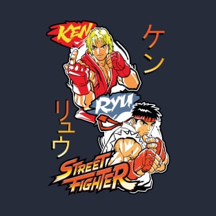 street fighter - Ryu & Ken T-Shirt