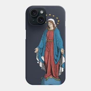 Blessed Virgin Mary Catholic Icon Phone Case