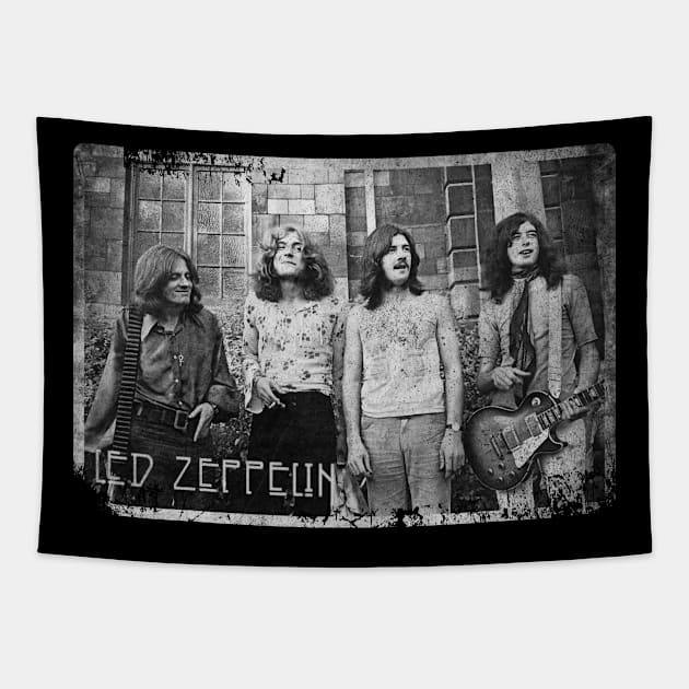 Zep Vintage Monochrome Tapestry by AdiGimbal