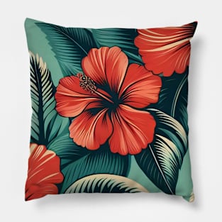 Hibiscus Pillow