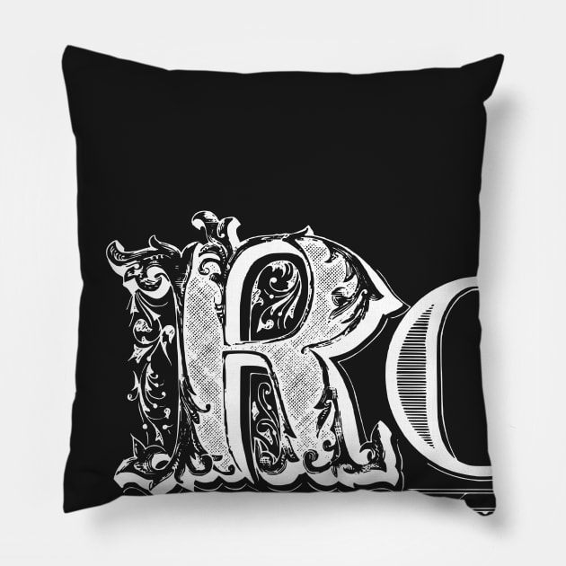 Vintage Rome, GA Pillow by DonDota