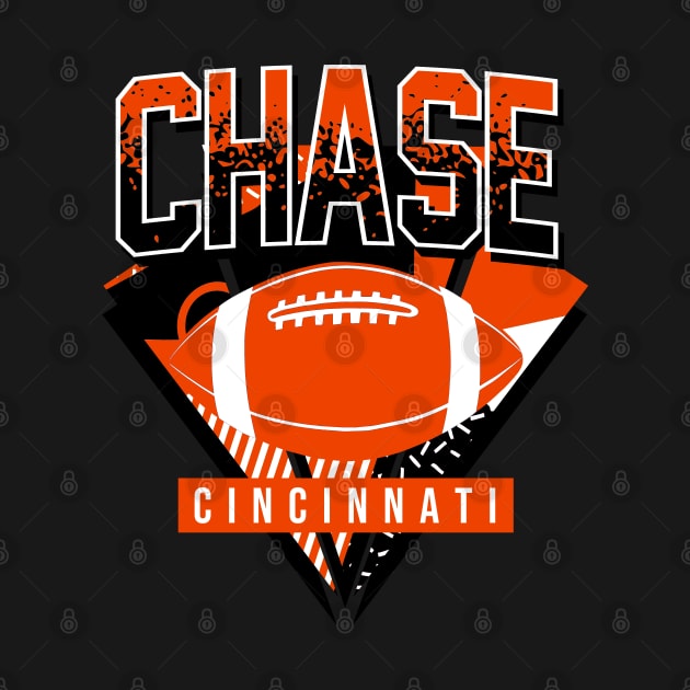 Vintage Cincinnati Football Chase by funandgames