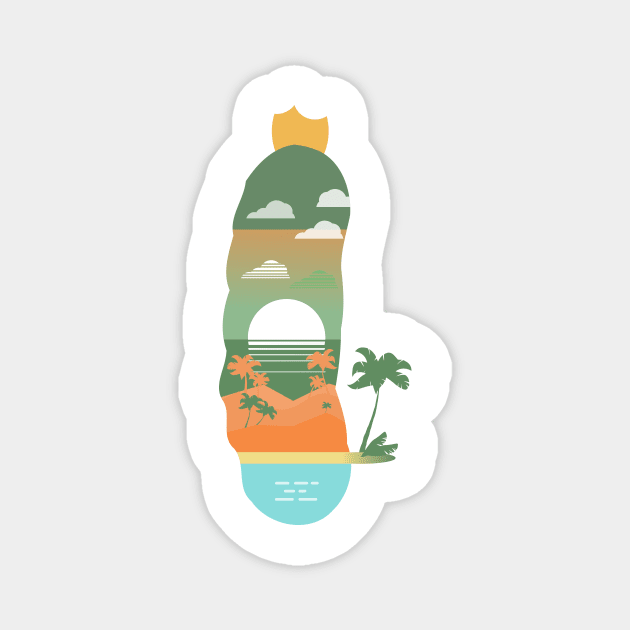 TROPICLE Magnet by VISUALIZED INSPIRATION