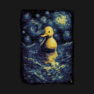 Starry Night Rubber Duck T-Shirt