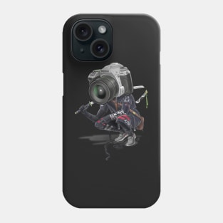 Pentax K5 Silver Samurai Phone Case