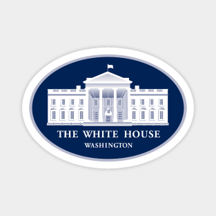 The White House Logo for Press Briefings Magnet