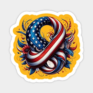 American flag Magnet