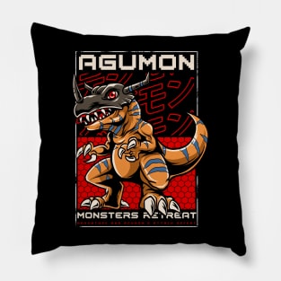 Agumon Fan Art Pillow